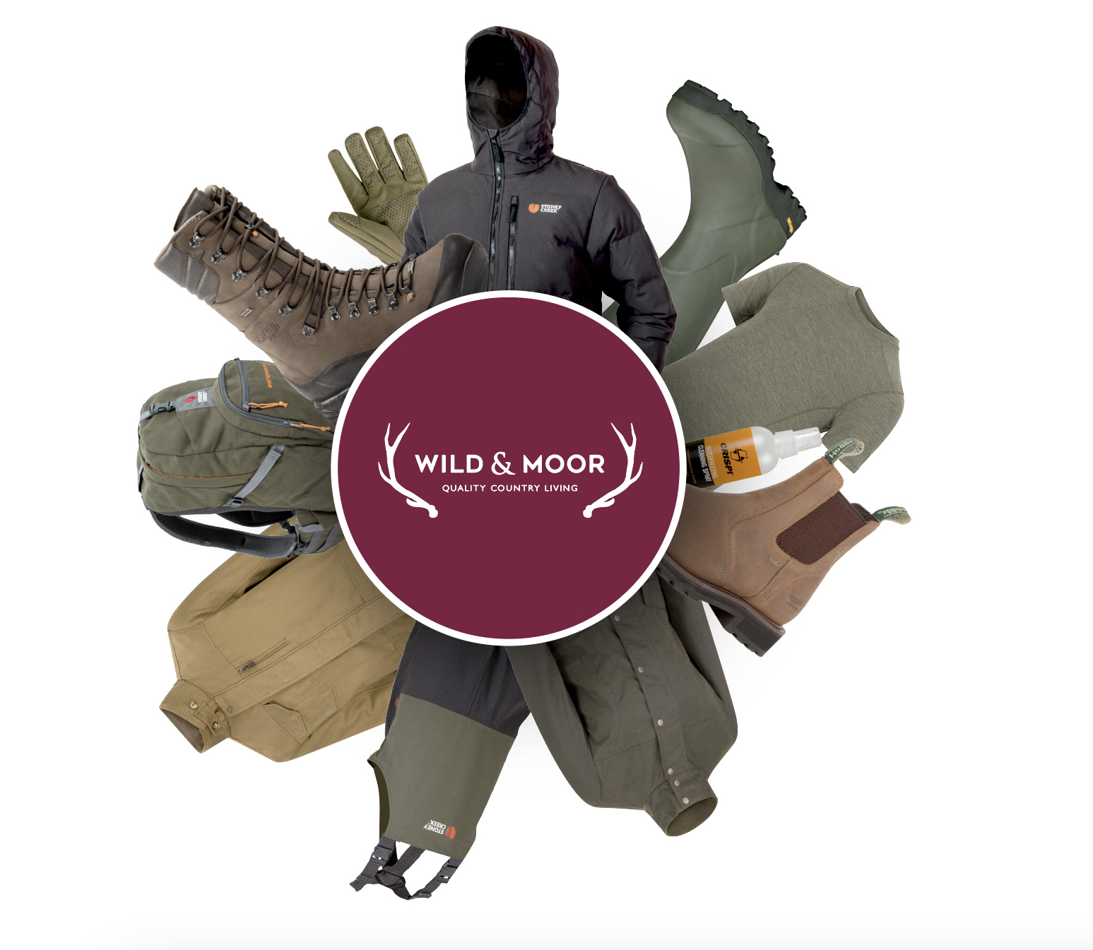 Wild & Moor for country clothing and boots